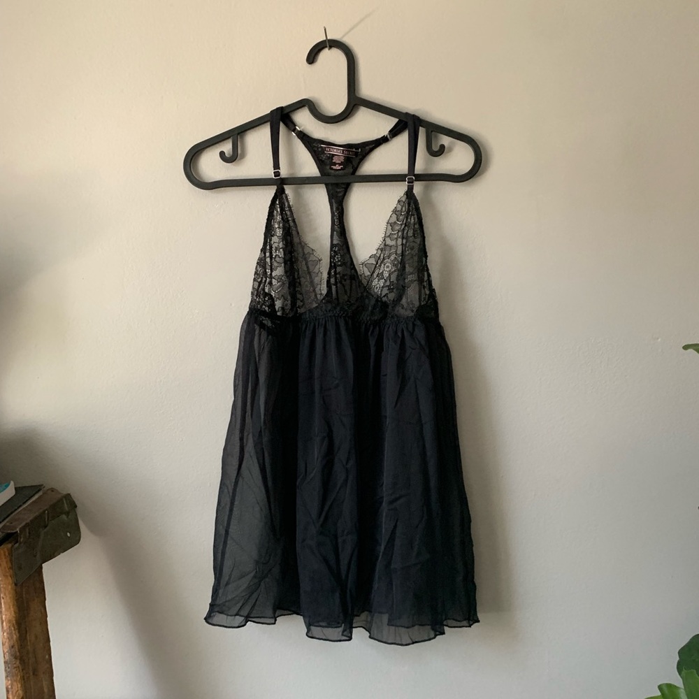 Victoria’s Secret lace sheer nightie top